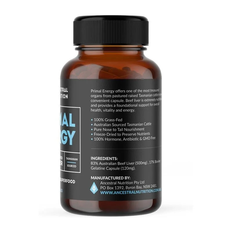 Ancestral Nutrition Primal Energy Beef Liver