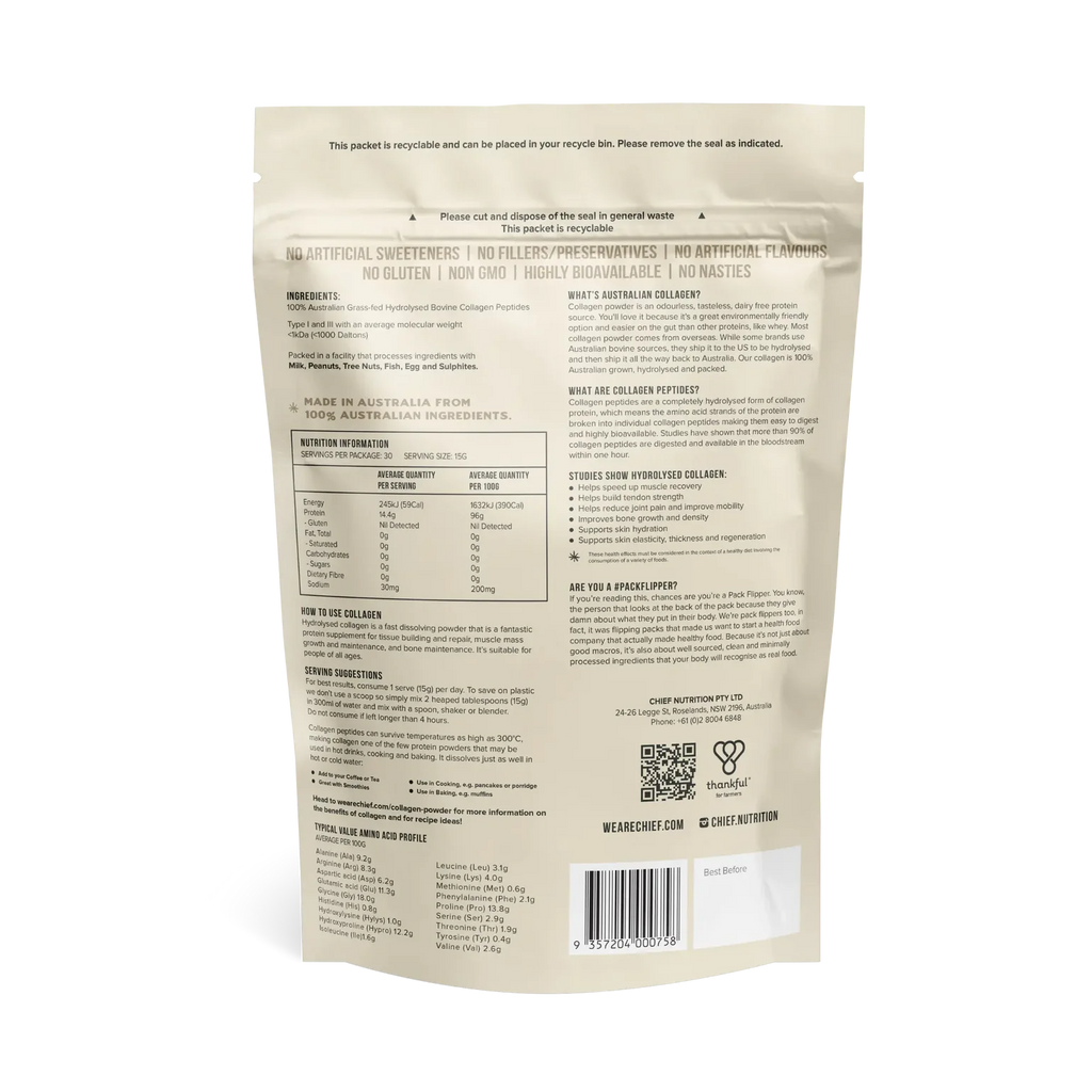 Chief Grass-Fed Collagen 450g