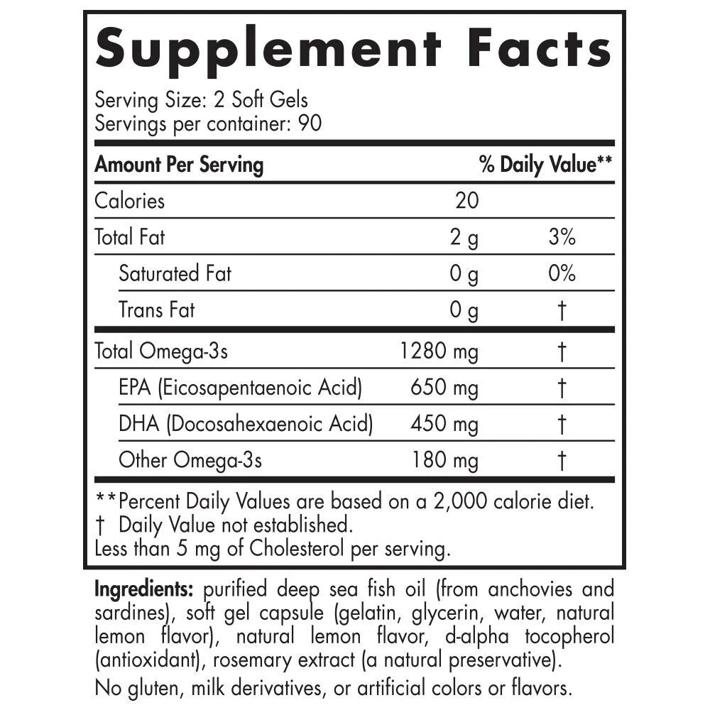 Nordic Naturals ProOmega 120c